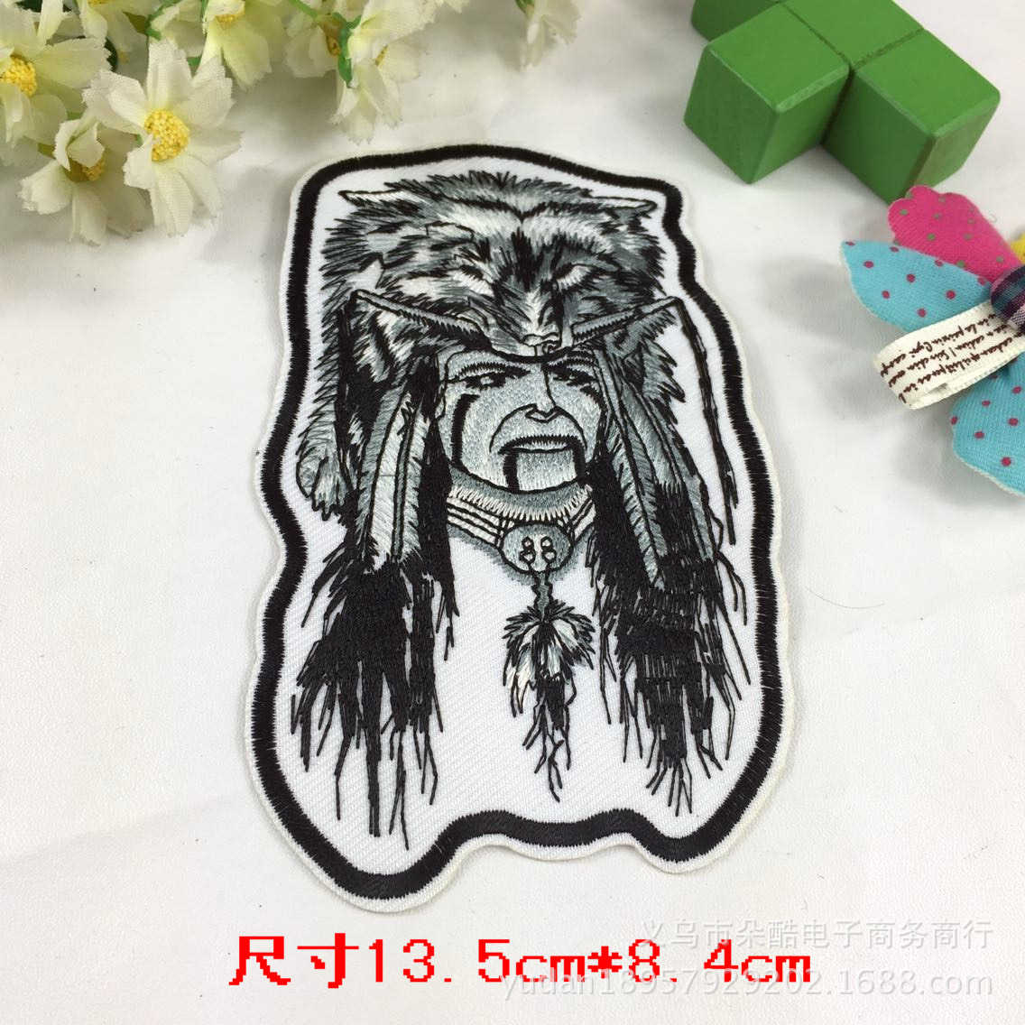 Iron on patches hero character devil skull clothing accessories clothes patch sticker cloth label embroidery sticker cloth sticker