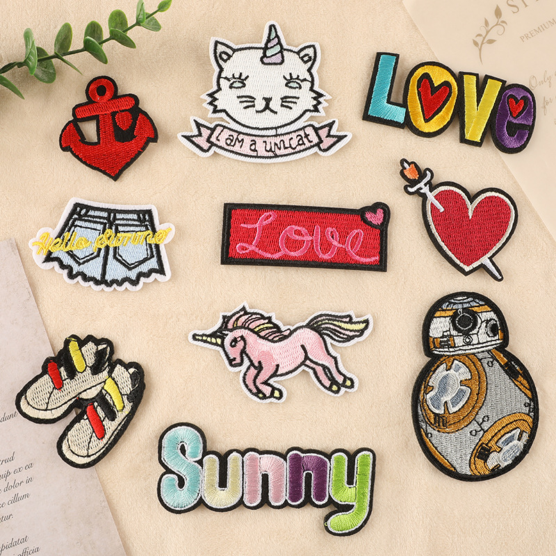 DIY Stickers iron on patches, handbook DIY patch sticker 129