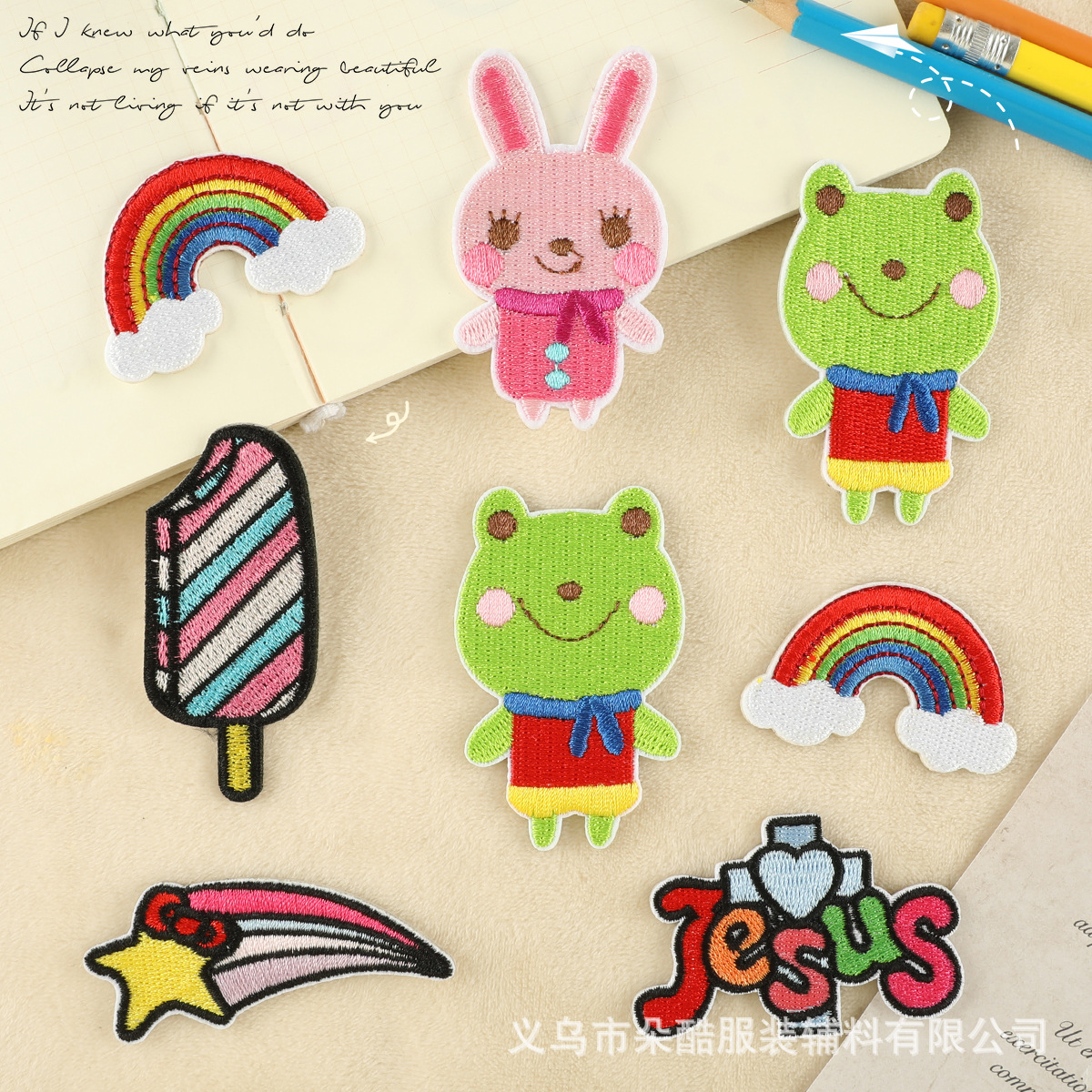 DIY Stickers iron on patches, handbook DIY patch sticker 323