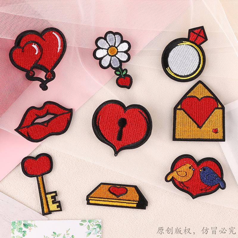 DIY Stickers iron on patches, handbook DIY patch sticker 296