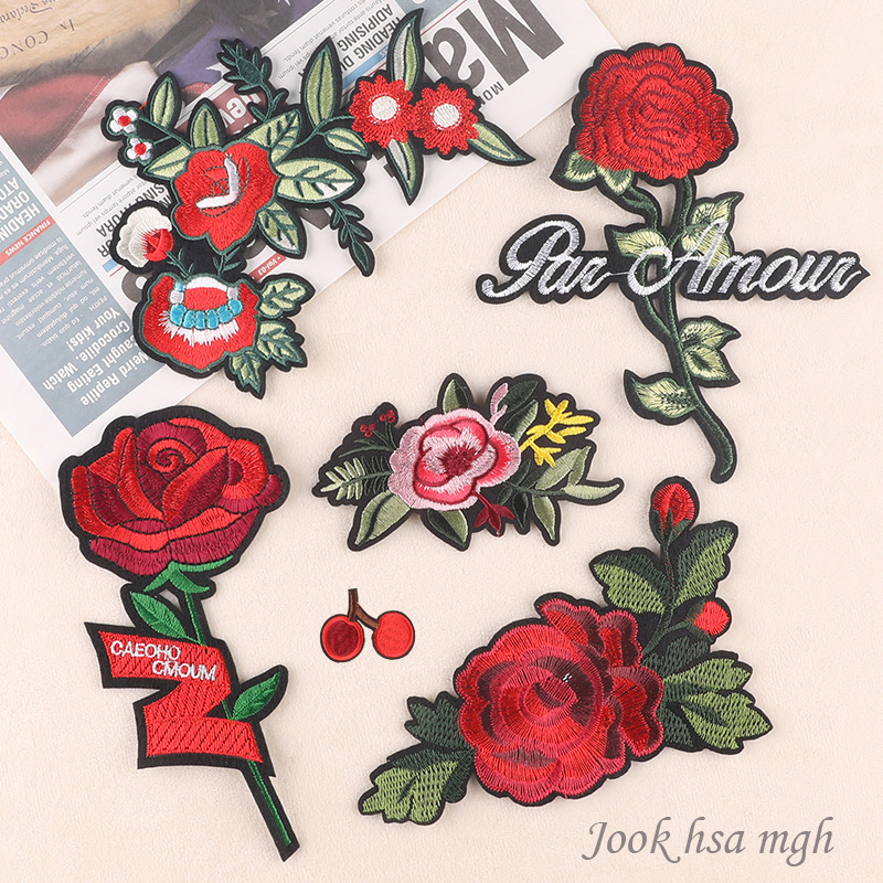 DIY Stickers iron on patches, handbook DIY patch sticker 101