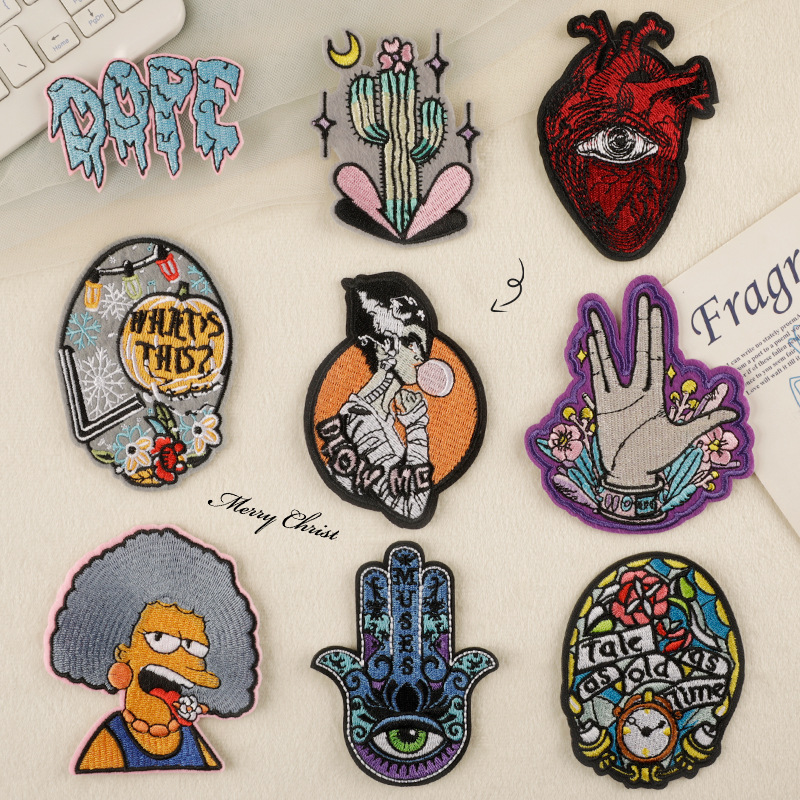 DIY Stickers iron on patches, handbook DIY patch sticker 39