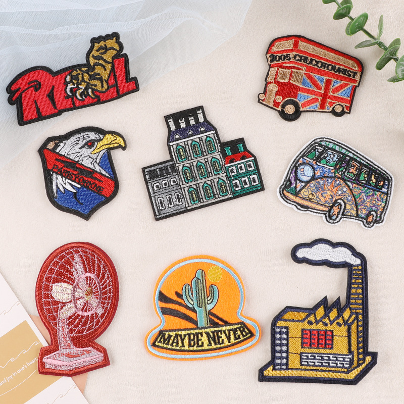 embroidery cloth sticker patch sticker eagle RV electric fan shoe hat bag jewelry accessories cloth label