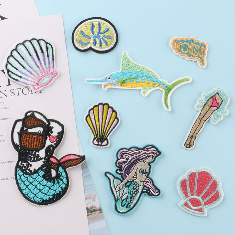 Cloth Sticker iron on Patches 6