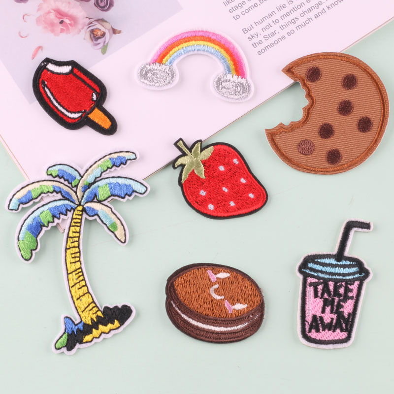 Embroidery Zhangzai Clothing Accessories Meifeng Biscuits Embroidery Cloth Patch Sticker