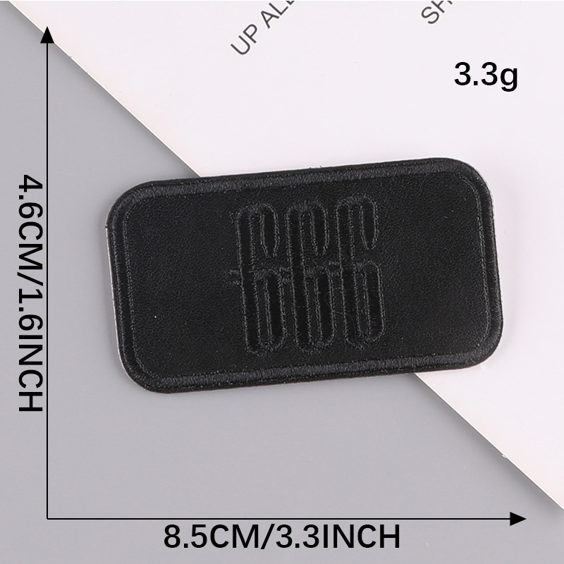 Clothing accessories Embroidery Alphabet cloth label Down jacket hole repair Small patch sticker Iron on patches Seal cloth sticker