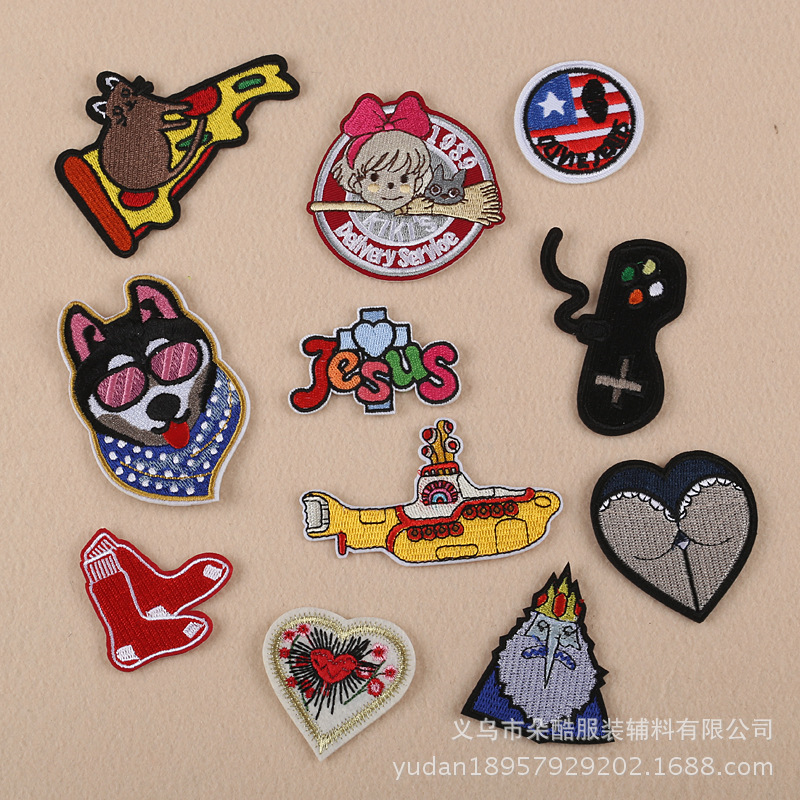 Cloth Sticker iron on Patches 1