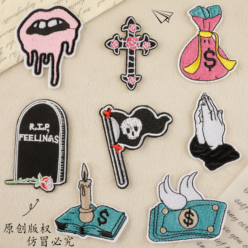 DIY Stickers iron on patches, handbook DIY patch sticker 343