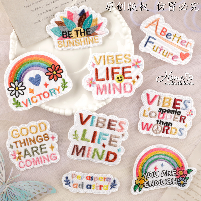 DIY Stickers iron on patches, handbook DIY patch sticker 354