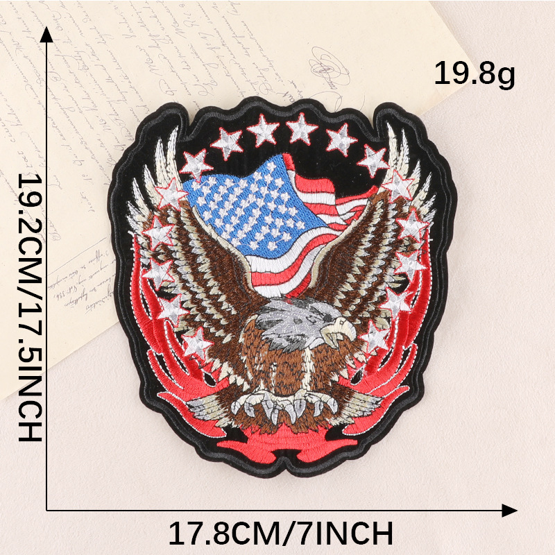 embroidery cloth patch eagle clothing shoes and hats bag accessories accessories Iron on patches cloth label patch