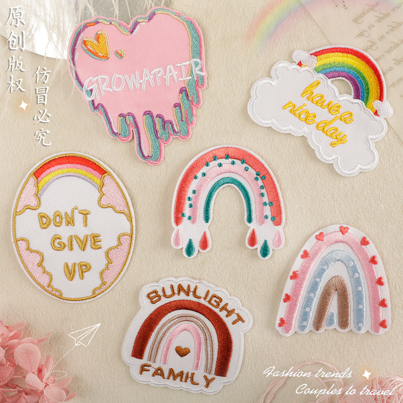 DIY Stickers iron on patches, handbook DIY patch sticker 390