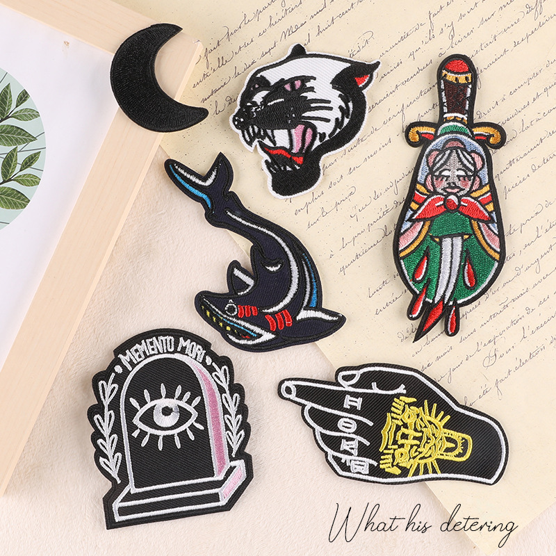 Cloth Sticker iron on Patches 7