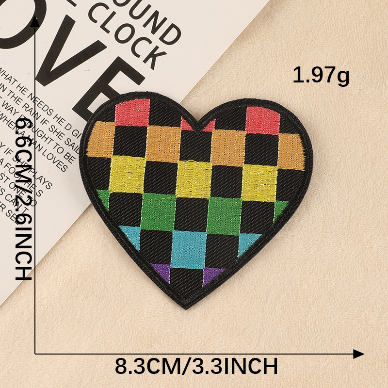 Alphanumeric cloth sticker clothing shoes and hats bag accessories clothes patch cloth badge embroidery label