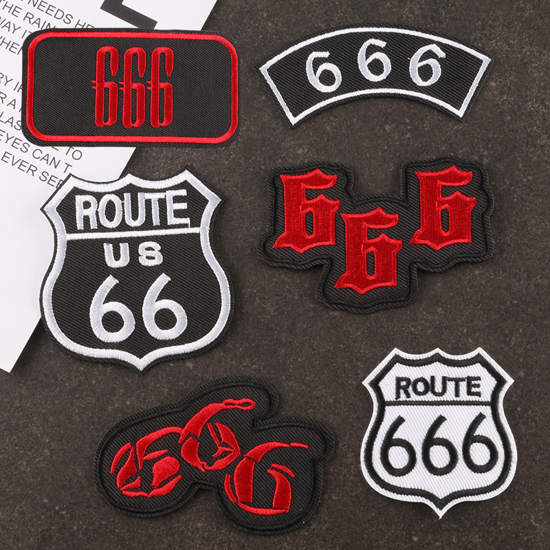 embroidery cloth badge English letter patch sticker clothing accessories embroidery cloth sticker