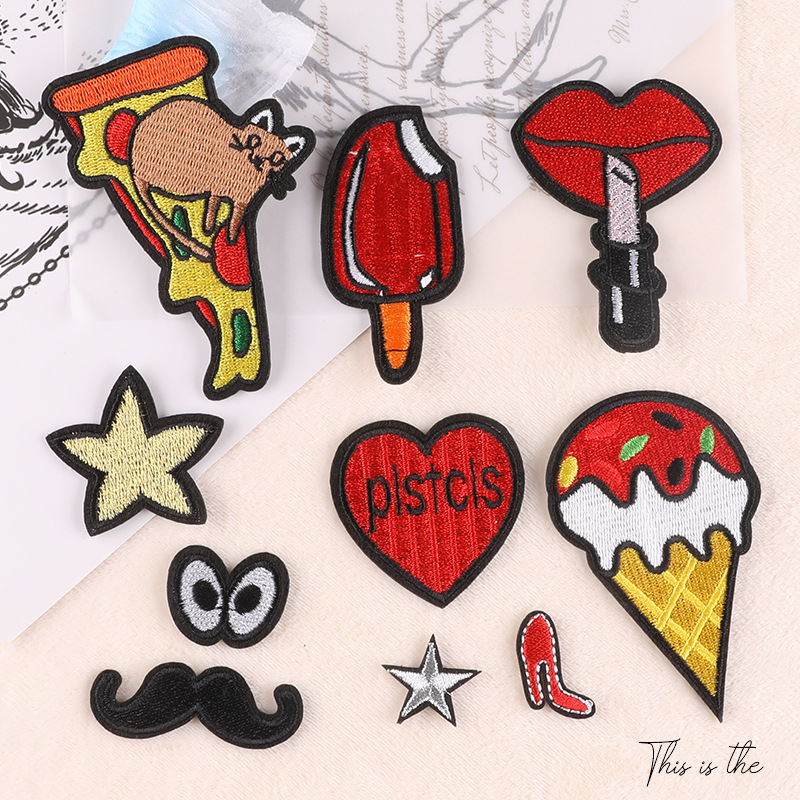 DIY Stickers iron on patches, handbook DIY patch sticker 301