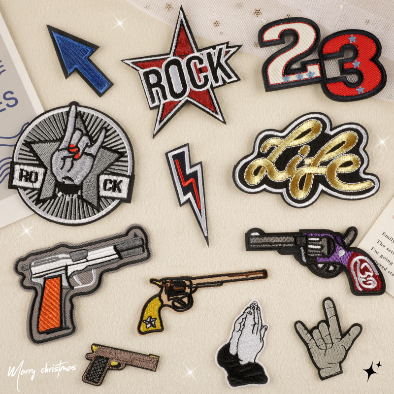DIY Stickers iron on patches, handbook DIY patch sticker 213