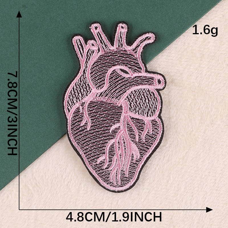 embroidery embroidery DIY adhesive-backed patch sticker clothing accessories badge embroidery cloth sticker cloth label