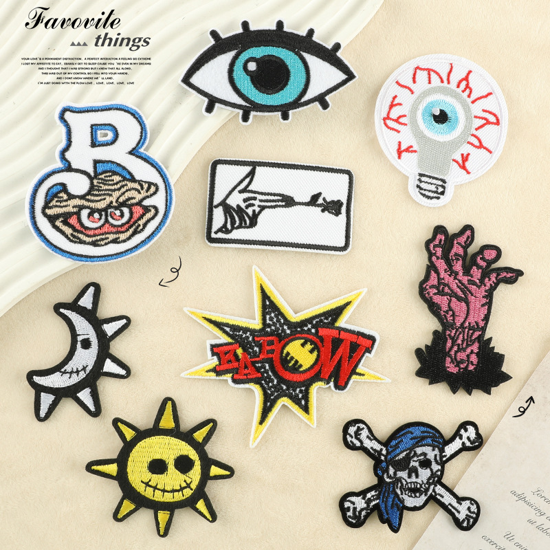 DIY Stickers iron on patches, handbook DIY patch sticker 284