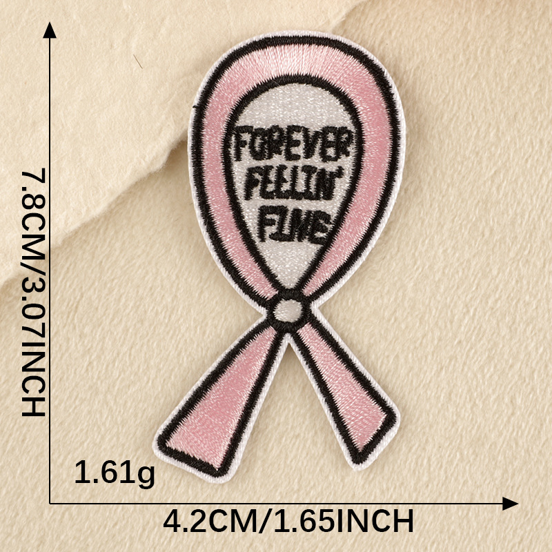 Iron on patches accessories cloth label patch patch embroidery bow love clothing accessories cloth sticker