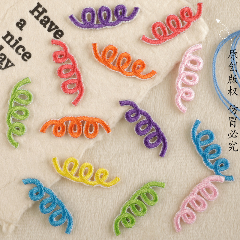 Iron on patches clothing accessories DIY 3