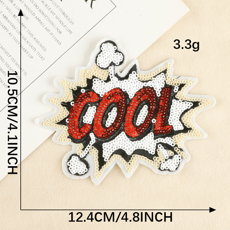 Cloth Sticker iron on Patches 5