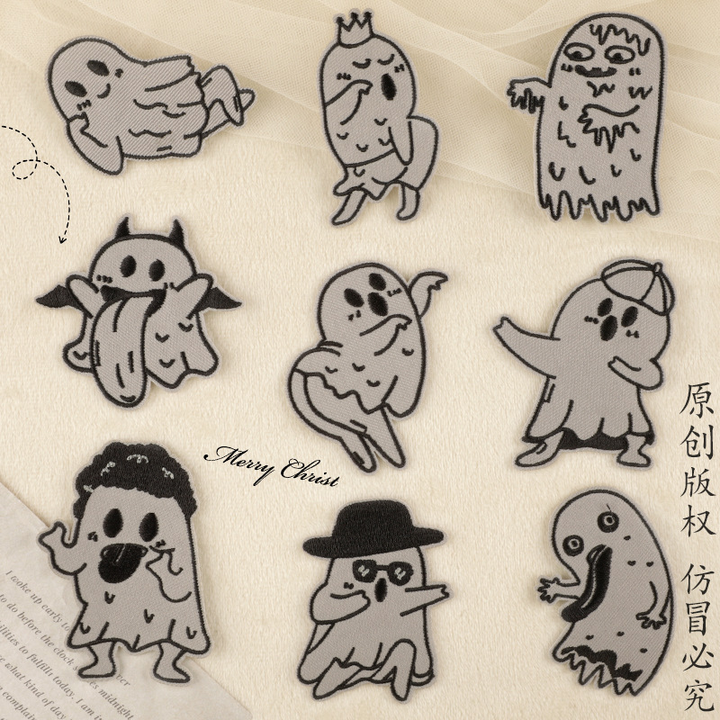 DIY Stickers iron on patches, handbook DIY patch sticker 25