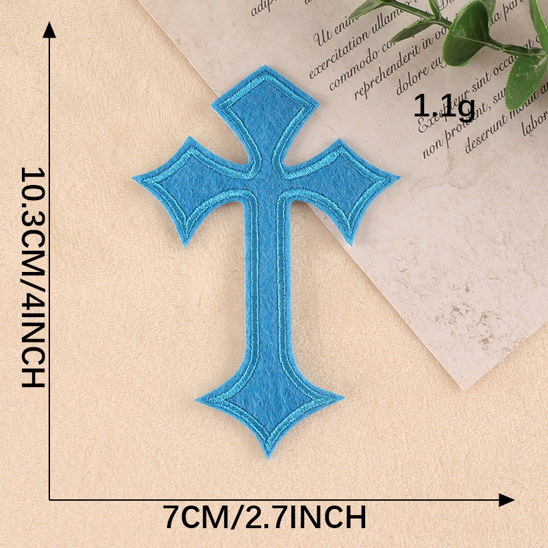 Iron on patches cloth label clothing accessories adhesive patch sticker DIY embroidery sticker cloth sticker