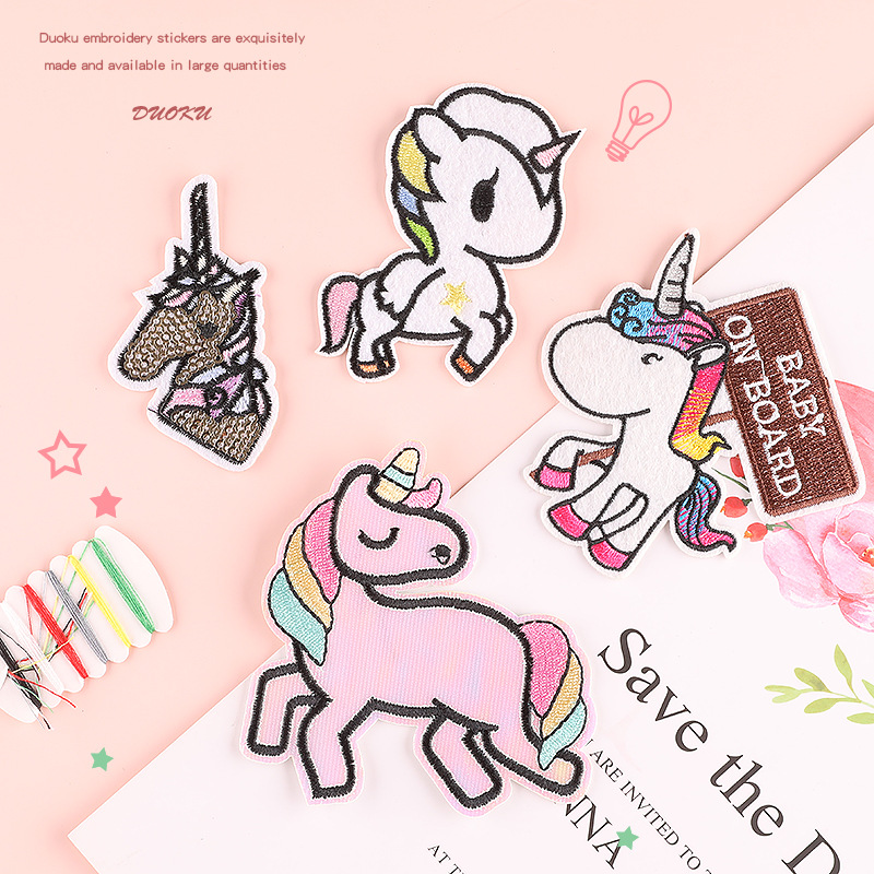 DIY Stickers iron on patches, handbook DIY patch sticker 53