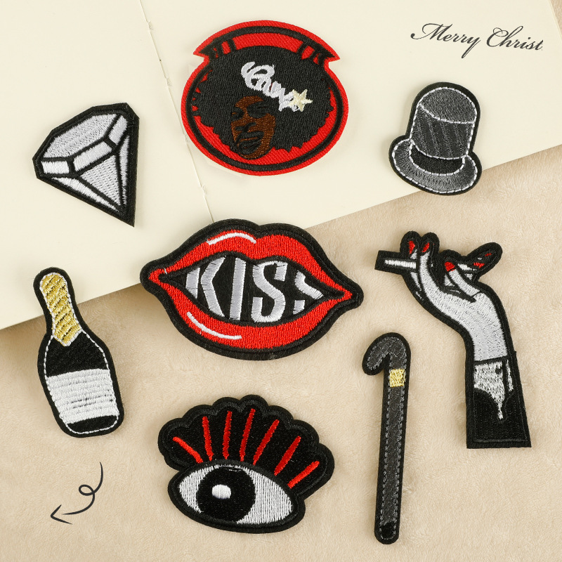 DIY Stickers iron on patches, handbook DIY patch sticker 345