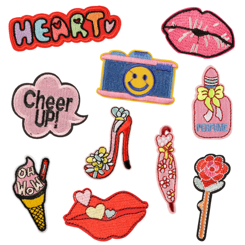 DIY Stickers iron on patches, handbook DIY patch sticker 56