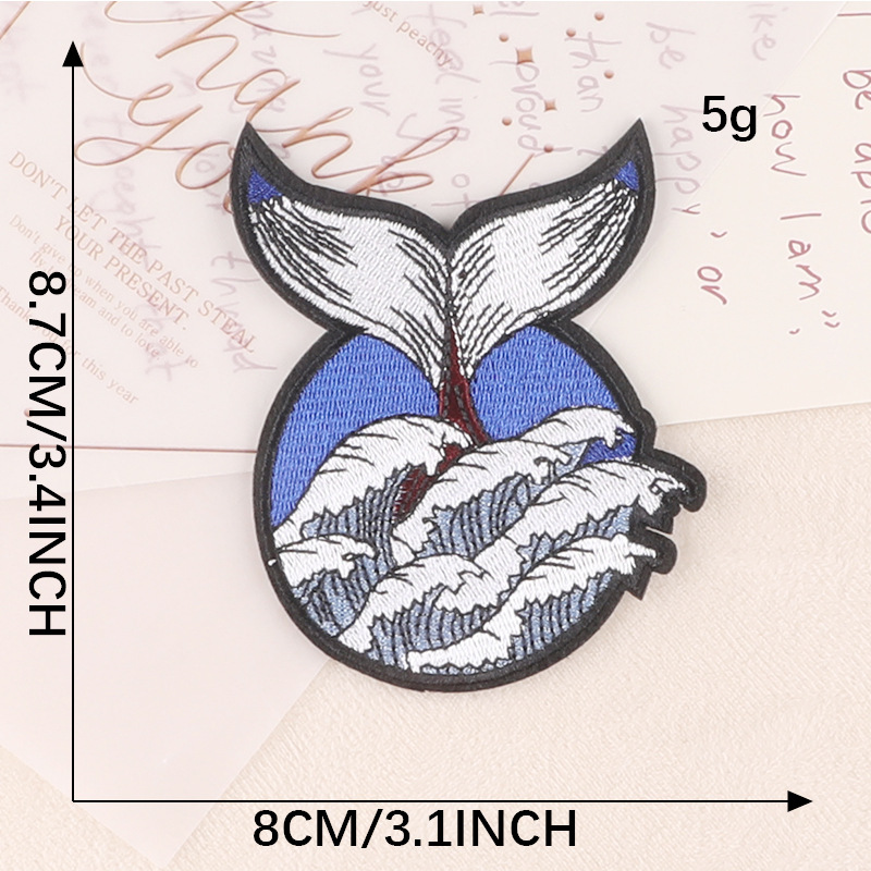 embroidery cactus patch sticker clothing accessories luggage accessories embroidery cloth sticker