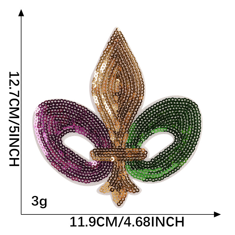 embroidery badge embroidery sticker coat and hat accessories beads embroidery accessories DIY adhesive patch patch cloth sticker