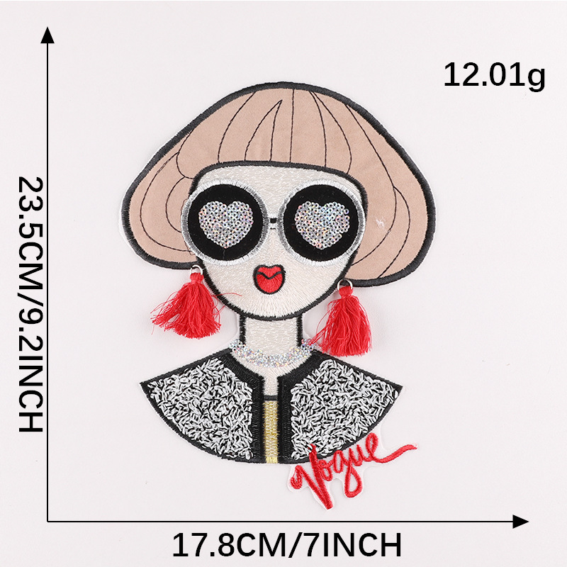 Cloth Sticker iron on Patches 21