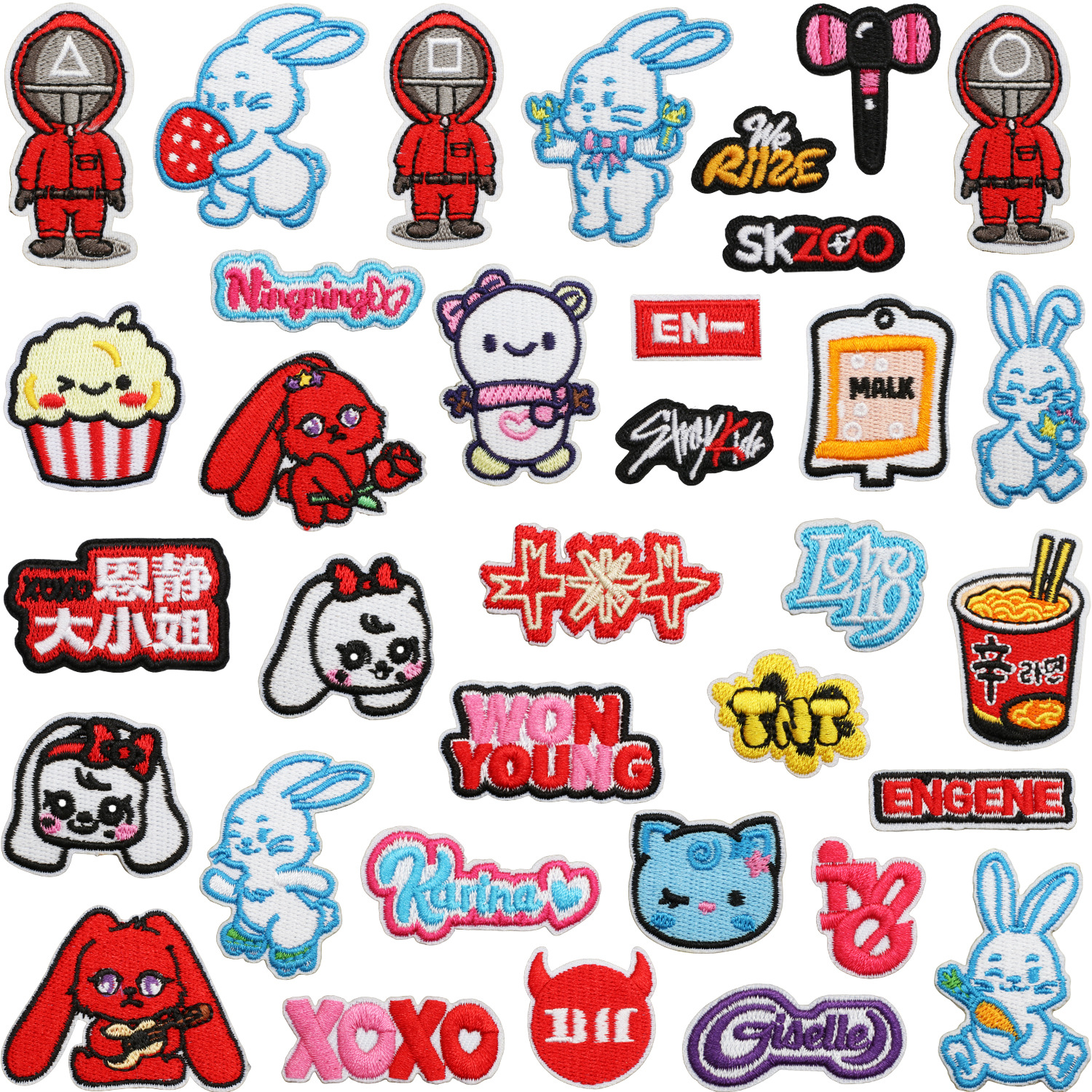 Iron on Patches cloth sticker LK1-93