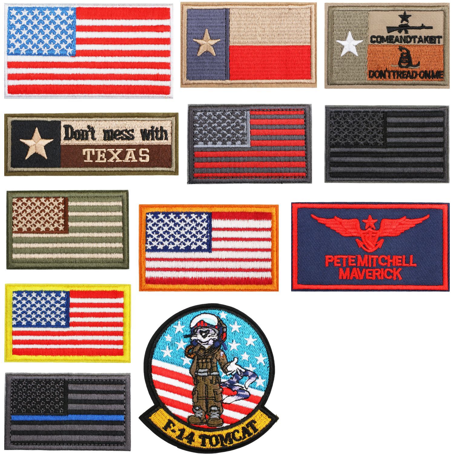 American flag Iron on Patches cloth sticker Military fan morale badge jacket dress patch sticker Pilot Iron on Patches label ironing