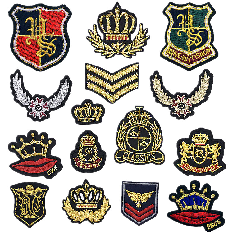 badge patch sticker Iron on Patches label Iron on Patches sticker computer cloth sticker clothes decorative shield