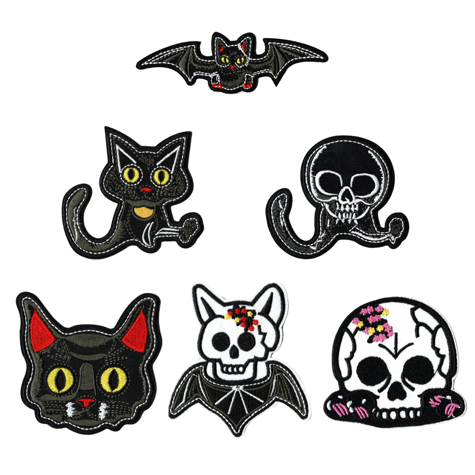 Halloween decoration foreign trade luminous bloody bat pumpkin bat Thebat bat decoration sticker ironing