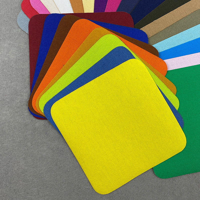 Color light plate canvas twill embroidery cloth sticker ironing clothes patch sticker oval knee sticker embroidery stamp