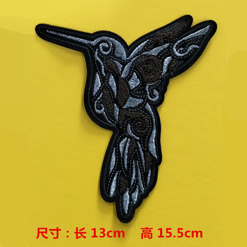 Hand-sewn clothes decorative stickers badges toothbrush embroidery DIY clothes decorative Epoxy drop plastic cloth stickers are required.