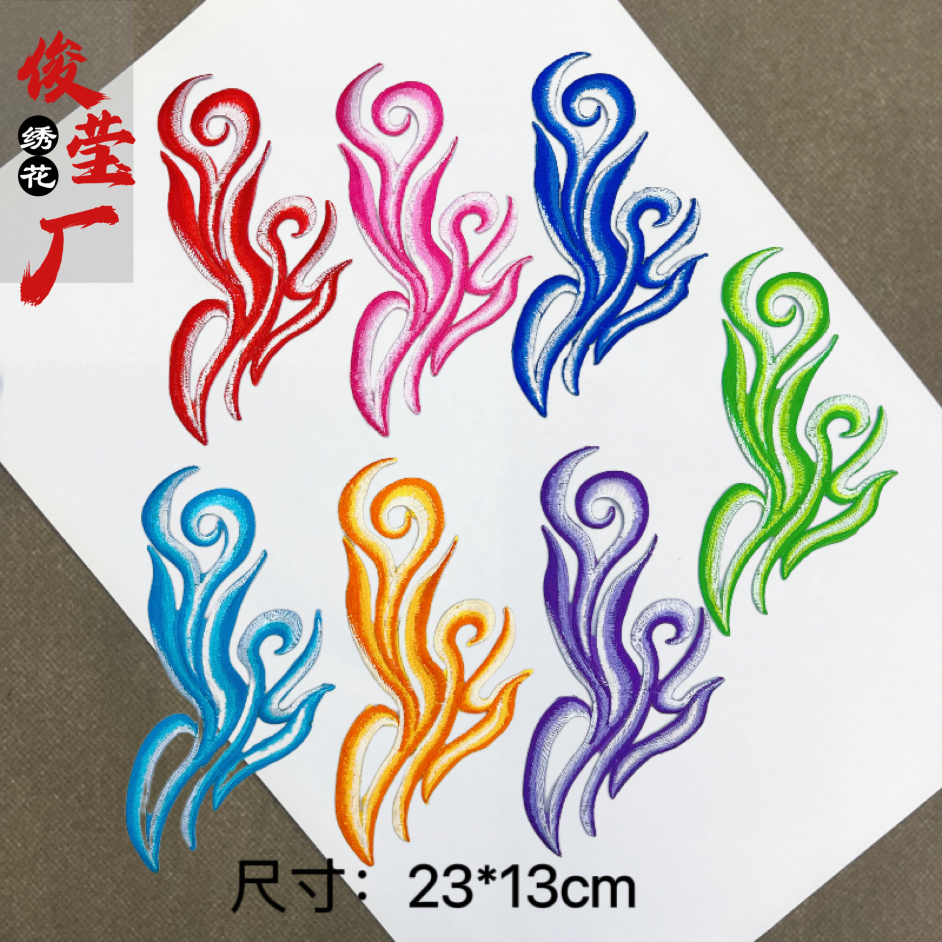 flower embroidery iron on patches cloth sticker for clothes t thirt hat socks, ironing stickers patches #36