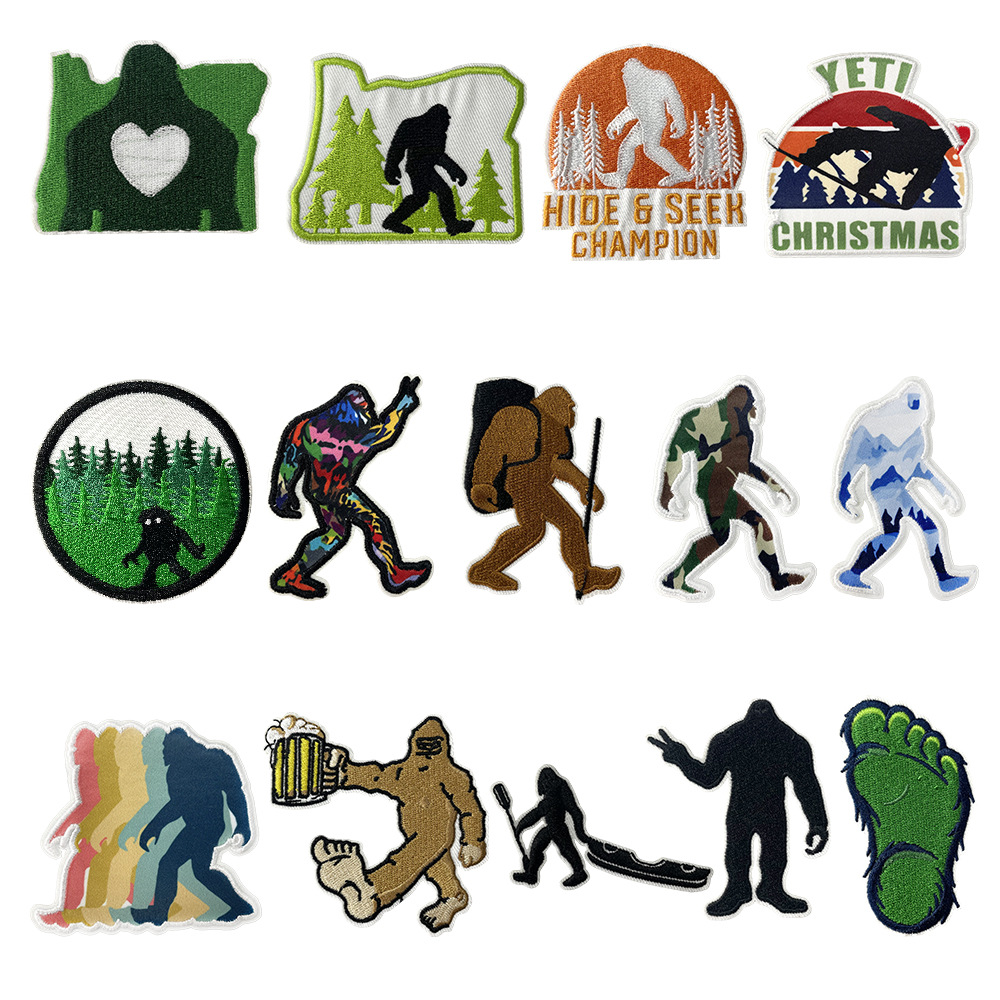 the Bigfoot hot melt adhesive cloth sticker set