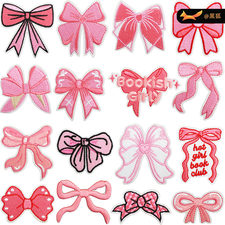 handmade decoration embroidery cloth sticker Patches sticker bag clothes dress up embroidery label