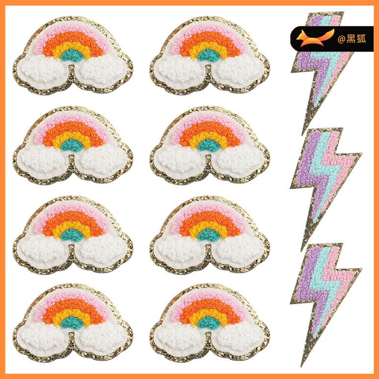 cloth sticker embroidery cartoon Patches sticker ironing embroidery