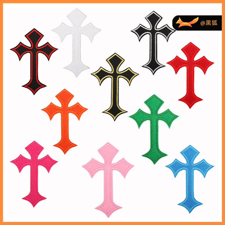 embroidery label embroidery cloth sticker micro-seal twill ironing embroidery seal