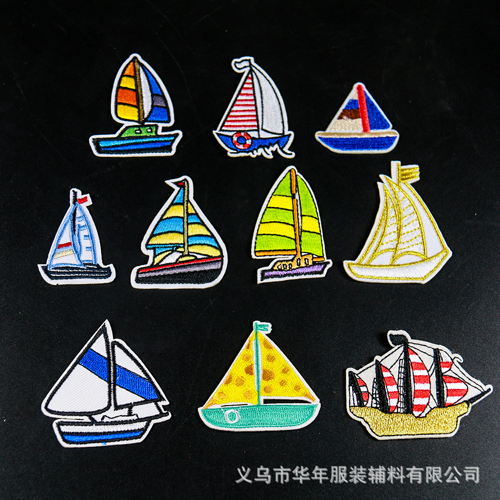 embroidery cloth sticker clothes sticker Patches sticker hat sock decoration repair decal ironing