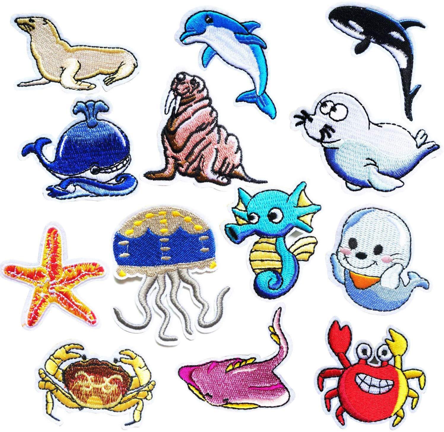 Cute animal cloth sticker Patches cartoon hat sock clothes repair holes DIY Patches sticker embroidery sticker ironing