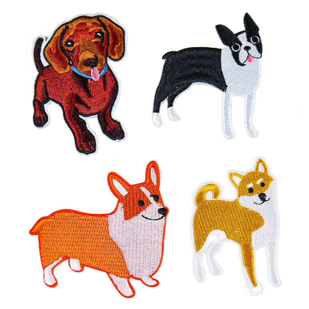 Embroidery cloth sticker puppy sticker embroidery Patches sticker DIY hat sock clothes decorative accessories repair ironing sticker