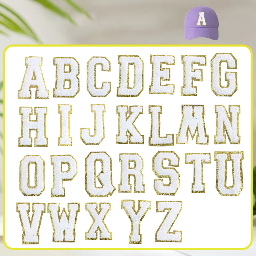 embroidery letter embroidery custom embroidery cloth sticker clothing accessories DIY Patches sticker