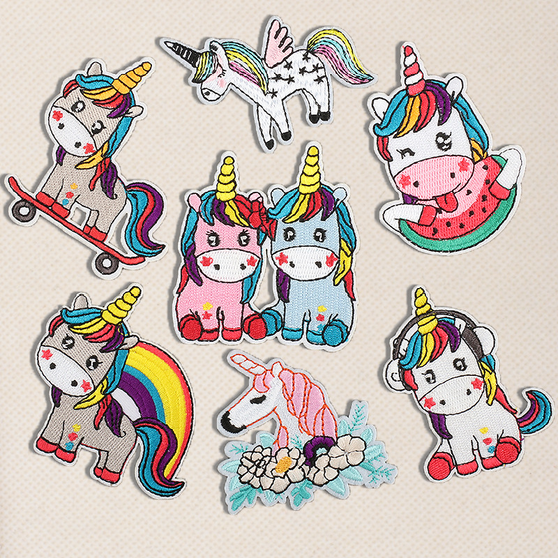 cartoon cute  embroidery cloth sticker embroidery clothing accessories ironing label Patches sticker