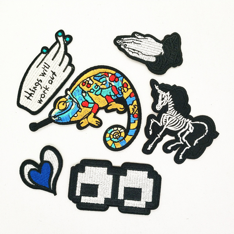 cloth stickers clothing accessories Patches stickers badges shoe and bag accessories ironing and sewing